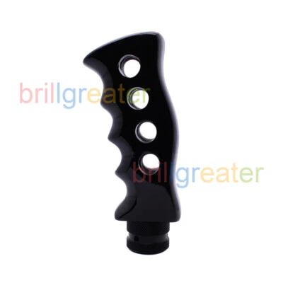 Manual Car Gear Shift Knob 4 Hollow Out Truck Universal Shifter Boot BlackⅠ Foto 1 de 3