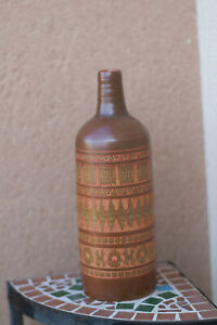 Vase bouteille du céramiste