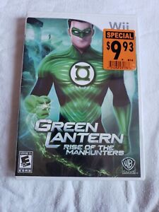 Green Lantern: Rise of the Manhunters (Nintendo Wii, 2011) Brand New Sealed