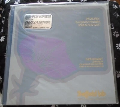 PROKOFIEV, Erich Leinsdorf Sheffield Lab DIRECT TO DISC New Sealed LP FREE SHIP - Image 1 of 2