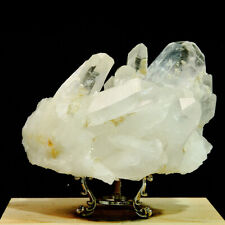 974g Natural Clear Crystal Mineral Specimen Quartz Crystal Cluster Decoration