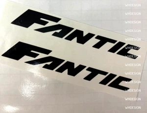 Fantic Vintage style stickers Classic Bike. x2. (You choose colour) - Picture 1 of 4