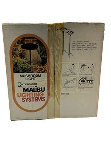 VTG Intermatic Malibu lighting system mushroom light low voltage Green 1 PC - Picture 1 of 8