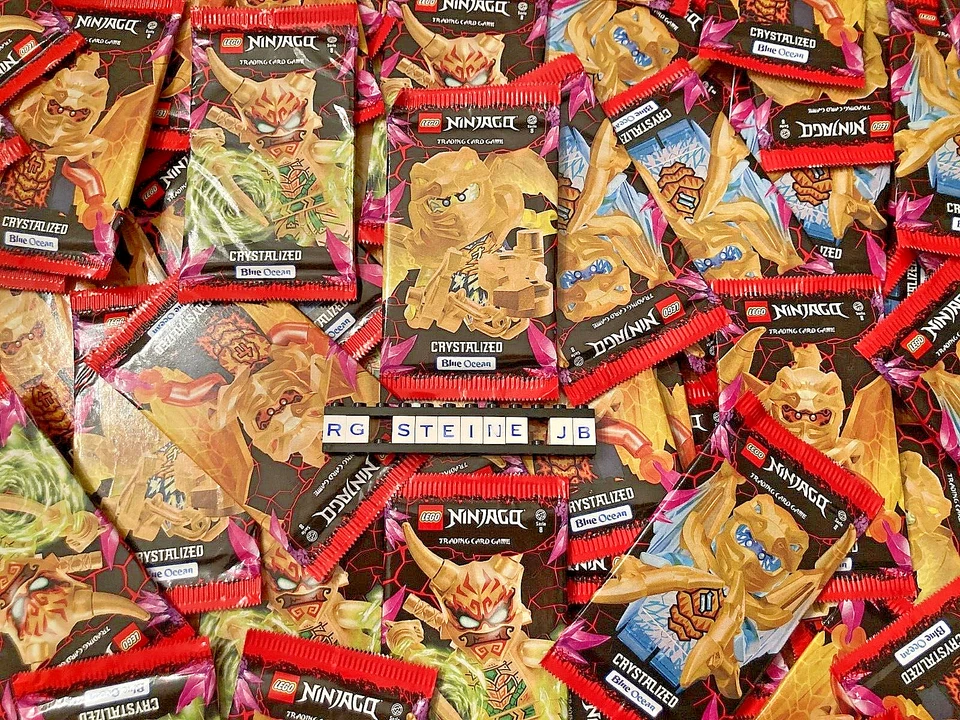 LEGO Ninjago Trading Card Cards Serie 8 Crystalized Game 20 Booster = 120 Karten