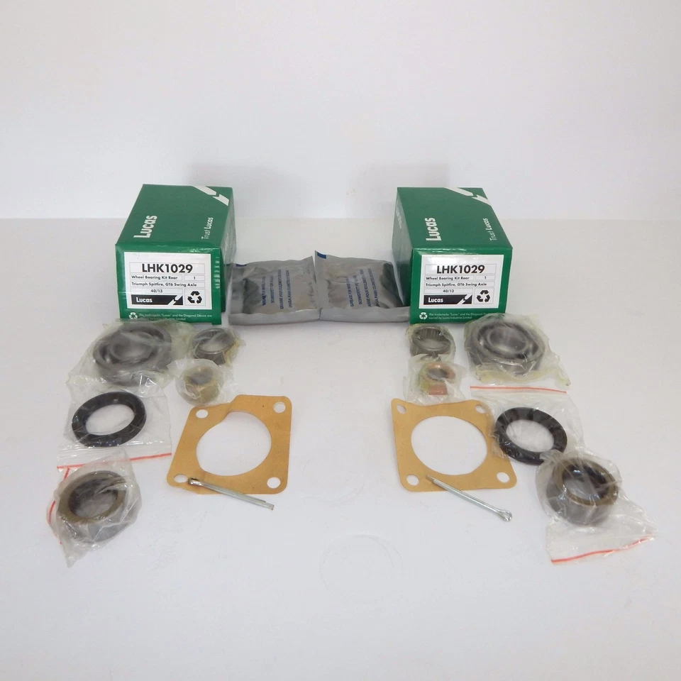 Pair of Lucas Rear Wheel Bearing Kits for Triumph Spitfire, GT6 w/swing axle - Image 1 of 1