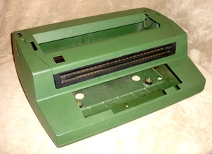 Vintage IBM Selectric III Typewriter Housing ( Shell Cover Case) Forest Green - Picture 1 of 24
