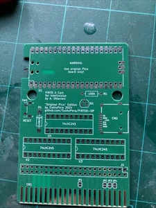 Cartucho Intellivision Porto PCB solo multicarrito - Imagen 1 de 2