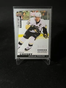 2008-09 Upper Deck Collector's Sidney Crosby Choice Reserve Silver #177 Penguins - Bild 1 von 2