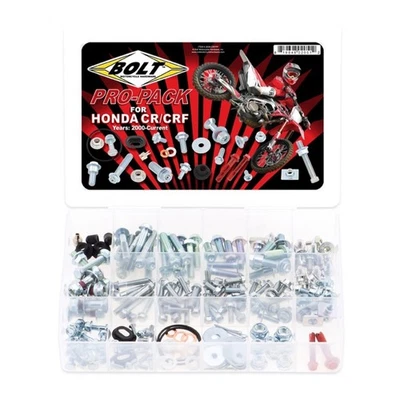 Kit de pernos de tuercas Pro-Pack HONDA CRF450R 2015 2016 2017 2018 2019 2020 CRF450-R Foto 1 de 3
