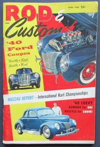 Revista Rod & Custom abril 1960 - Imagen 1 de 3