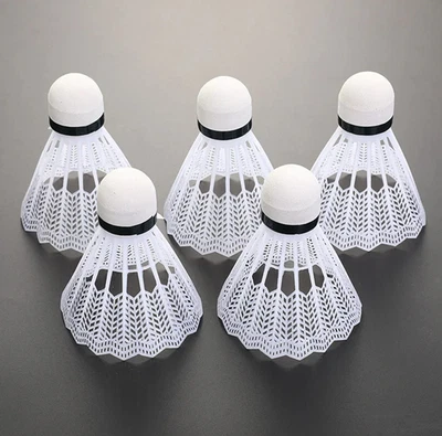 48 шт. Пластиковые Тренировочные Челноки для Бадминтона для Детей Спортивная Практика Веселье - НОВЫЕ - Изображение 1 из 4