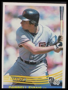 1984 Donruss #431 Darrell Evans - Picture 1 of 2