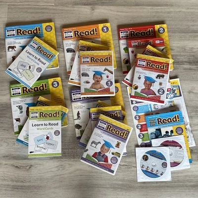 Your Baby Can Read Early Learning System DVD Book Card Set Home School Titzer - Image 1 of 4