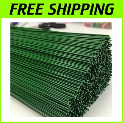 18" Green Floral Wire 20 Gauge - 650 Pieces Wholesale Box - Image 1 of 4