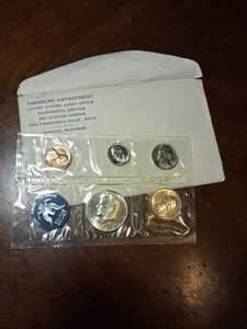 1965 Special Mint Set In Envelope Treasury Dept. - Picture 1 of 8