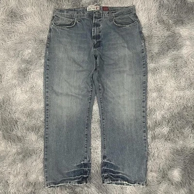 Vintage Y2K Quiksilver Jeans Men’s 37x30 Straight Classic Surf Skate Jeans - Image 1 of 4