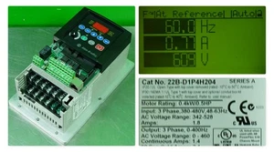 Allen-Bradley PowerFlex40 22B-D1P4H204 0,5 HP Ser. A FRN: 6,01 probado (sin cubierta) - Imagen 1 de 14