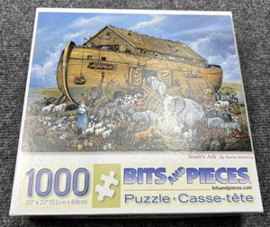 Bits And Pieces 'Noah's Ark' by Ruane Manning 18" x 24" 1000 Pieces - Picture 1 of 4