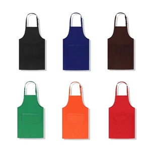 Kitchen Neck Apron Adjustable Strap with Pocket Oil Proof Tie Belt Aprons - Picture 1 of 11