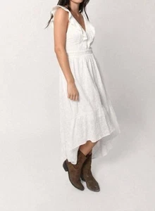Molly Bracken ladies eyelet dress White - Picture 1 of 21