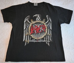 Camisa Slayer XL 1990 Brockum Seasons In the Abyss Heavy Metal The Wea Tour - Imagen 1 de 8