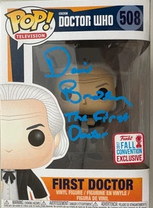 Doctor Who David Bradley First Doctor Funko 508 -GENUINE Signed - Picture 1 of 5