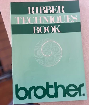Libro de técnicas Ribber Brother Industries 1985 máquina de tejer Foto 1 de 3
