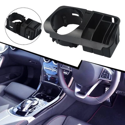 PPE Material Car Central Storage Box Cup Holder for Mercedes C Class X253 E - Image 1 of 4