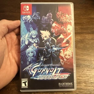 Azure Striker Gunvolt: Striker Pack (Nintendo Switch) Completo CIB - Autentico - Foto 1 di 4