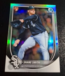 2025 BOWMAN CHROME RED LOGO ROOKIE REDEMPTION SP #52 SHANE SMITH RC WHITE SOX - Picture 1 of 2
