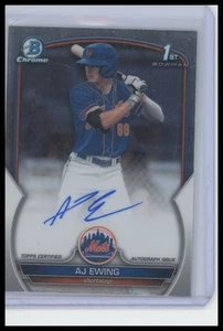 2023 Bowman Draft #CDA-AE AJ Ewing Chrome Prospect Autographs - Picture 1 of 2