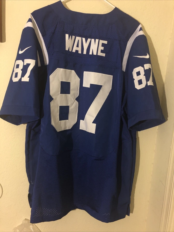 Camiseta para hombre Reggie Wayne Nike On Field #87 Indianapolis Colts talla 52 bien cuidada Foto 1 de 4