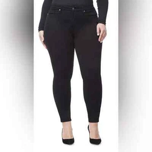 Good American X Calik Denim Good Legs dünne Formenjeans, neu mit Etikett Größe 14 - Bild 1 von 7