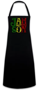 Jah Son Grillschürze Kochschürze Rasta Rastafari Reggae Jamaika Afrika Irie - Picture 1 of 1