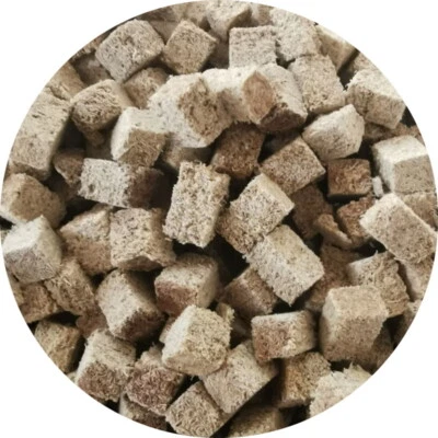 Fischfutter Tubifex Würfel Bachröhrenwürmer Zierfischfutter Reptilien 2 l - Bild 1 von 2