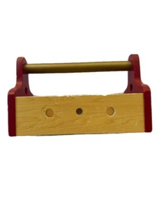 FAO Schwarz Wooden Tool Box 5” X 6” X 9” Toy 2018 Play Toys Set - Picture 1 of 6