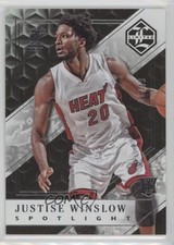 2015-16 Panini Limited Spotlight Silver /49 Justise Winslow #181 Rookie RC