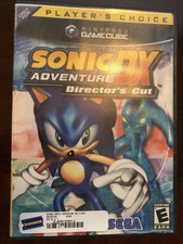 Sonic Adventure DX: Director's Cut Complete GameCube RARE BLOCKBLUSTER TAG