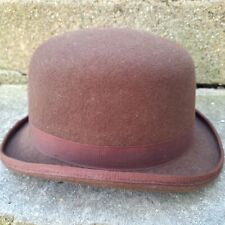 Stacy Adams Derby 100% Wool Hat (Dark Brown)