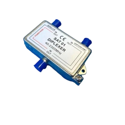 Miscelatore TV SAT Demiscelatore DIPLEXER SAT 01 Antenna Tv-Sat da interno - Immagine 1 di 2