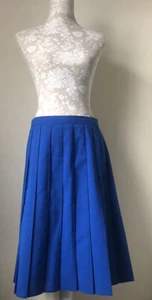 Vintage Pleated Skirt UK 18 - Picture 1 of 12