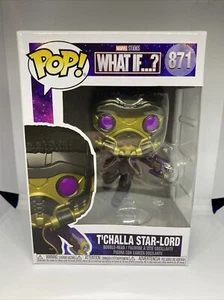 Funko Pop! T'Challa Star-Lord #871 Marvel Studios What If...? JUNE - Picture 1 of 6