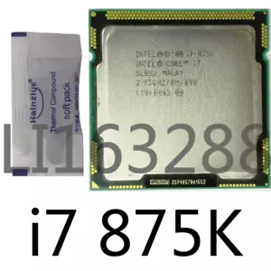 Procesador de CPUP Intel Core i7-875K 2,93 GHz cuatro núcleos 2,93 GHZ 8 MB zócalo 1156 - Imagen 1 de 1
