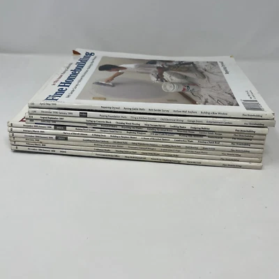 Fine Homebuilding Magazine Lot - 10 Issues 1988-1999 - Image 1 of 4