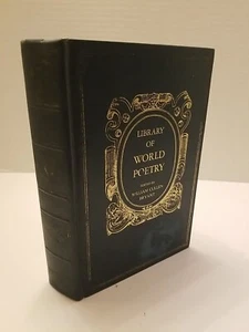 Library of World Poetry Edited by William Cullen Bryant - 1970 Hardcover - Picture 1 of 7