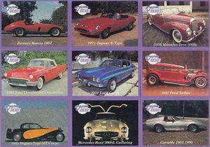 Dream Machines Series 1 1991 Lime Rock Complete Base Card Set of 110 TR Cars - Picture 1 of 2