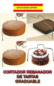 REPOSTER�A PASTELER�A CORTADOR DE TARTAS DULCES GALLETAS TORTAS REBANADOR MOLDES - Bild 1 von 1