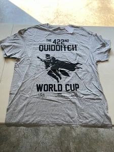 T-shirt HARRY POTTER 422 Coppa del Mondo di Quidditch - Nuova con etichette - Taglia XL - Foto 1 di 6