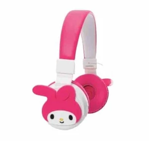 🔥 Sanrio My Melody Wireless Bluetooth Headphones Foldable Ear-Cups BNWT🔥 - Picture 1 of 5