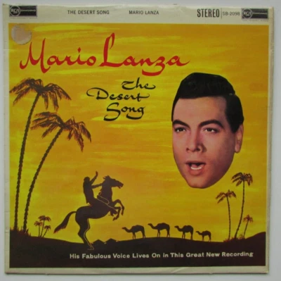 Mario Lanza - The Desert Song 12" Vinyl Record LP RCA SB-2098 - Image 1 of 4